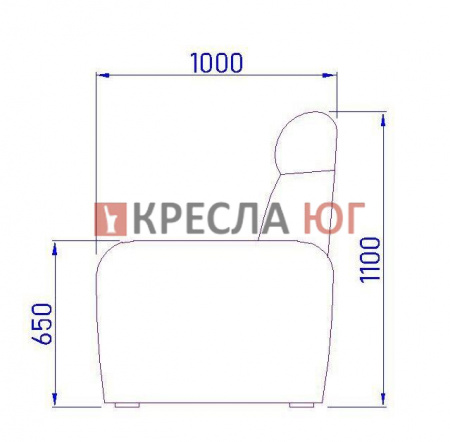 Диван 2-х местный VIP